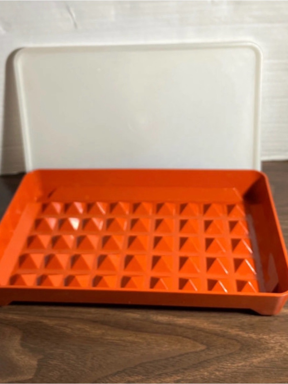 Tupperware Deli Meat / Bacon / Hot Dog / Marinade Tray with Lid